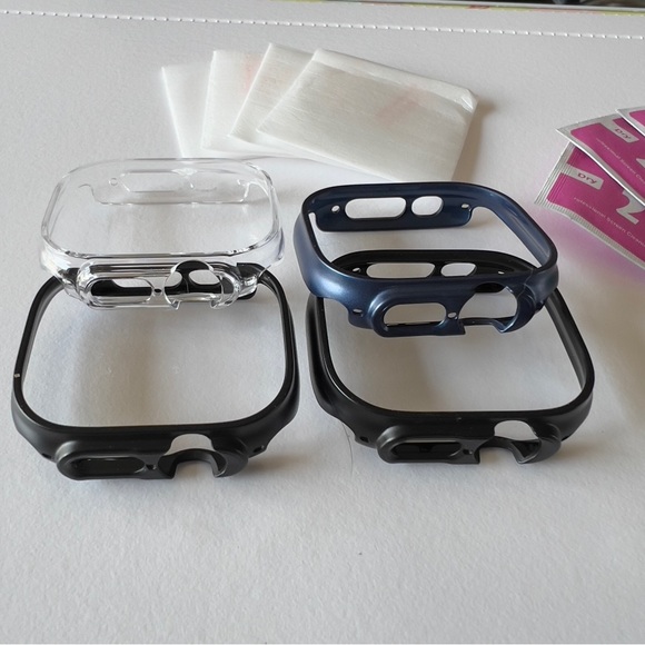 Apple Watch Ultra compatible hard shells case (4 pack) 49 mm NWOT. - Picture 2 of 3